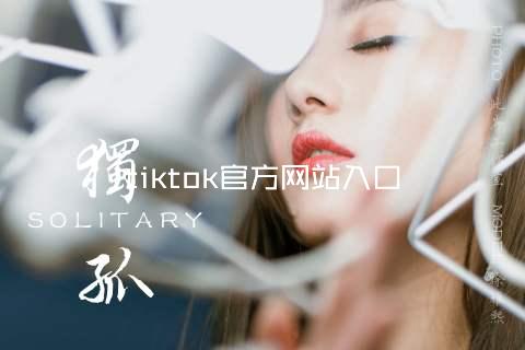 tiktok官方网站入口